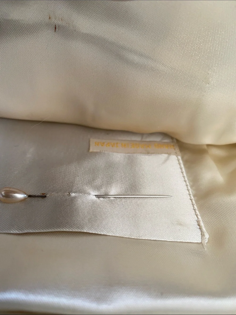 Beaded Cream Evening Clutch for Women